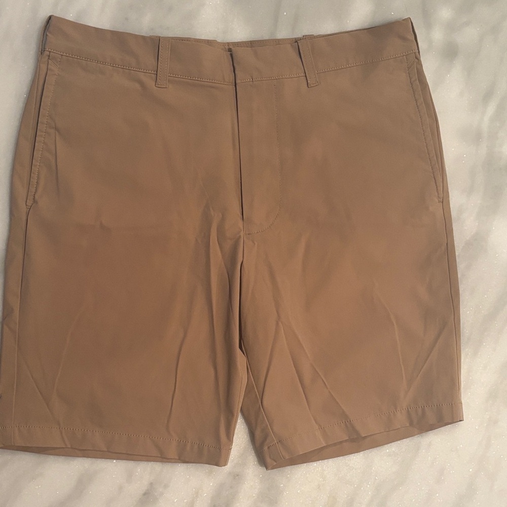 J. Crew Men's Khaki Flat Front Shorts